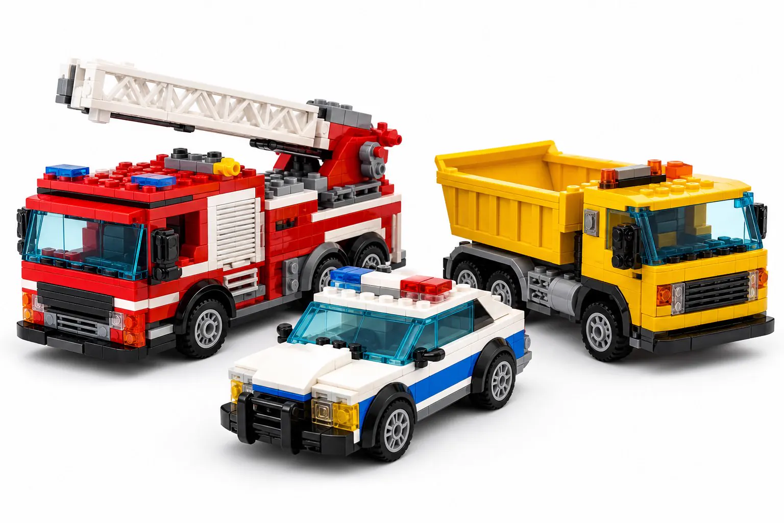 Camiones de bloques y sets city mayoreo
