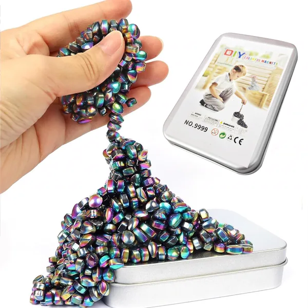 Set DIY Xiaomi Grain Magnetic-Electric Rainbow - 510 Imanes