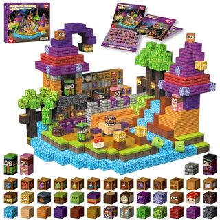 Magic House – Set de Bloques Magnéticos de Construcción (15.5 G.W / 14.5 N.W, imán 2.5 mm)