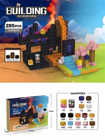 Set de Bloques Magnéticos Lava – 32 Piezas para Construcción Libre, Juego de Roles y Aprendizaje Temprano (Mayoreo)