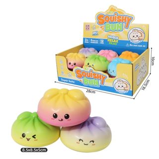 Display Box de Mini Conejitos Squishy Gradiente - Bloquelandia