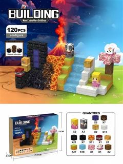 Gateway to Hell – Set de Bloques Magnéticos de Construcción, 19.5 kg PB, 18.5 kg PN, imán de 2.5 mm por pieza