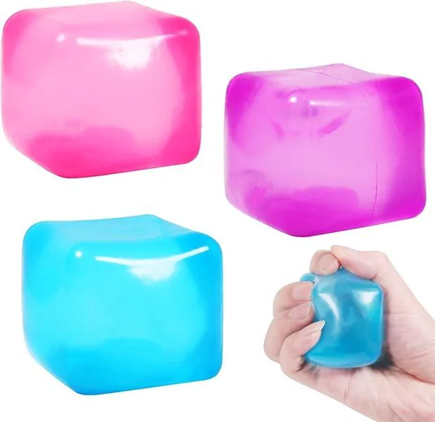 Pelota Sensorial de Cubo de Hielo 7.5cm