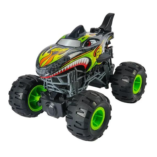 Monster Truck RC Tiburón 1:16 2.4G con Agua, LED y Música