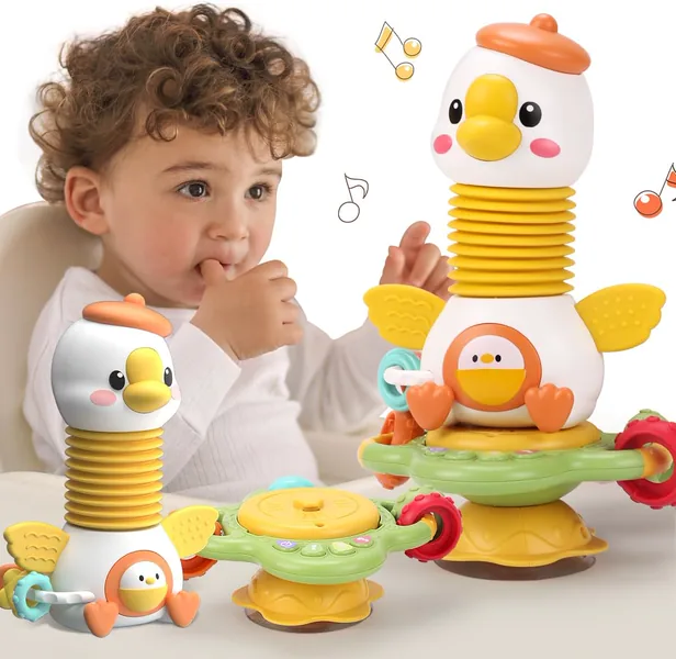 Juego Educativo de Mesa Giratoria – Pato Hermanita (Sister Goose) | Bloquelandia