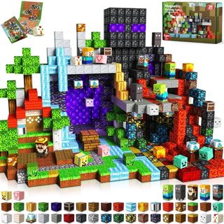 Set de Bloques Magnéticos Bloquelandia Bosque Encantado - 32 Piezas para Construcción Libre, Juego de Roles y Aprendizaje Temprano (Peso Neto 19 kg, Peso Bruto 20 kg, Imanes de 2.5 mm)