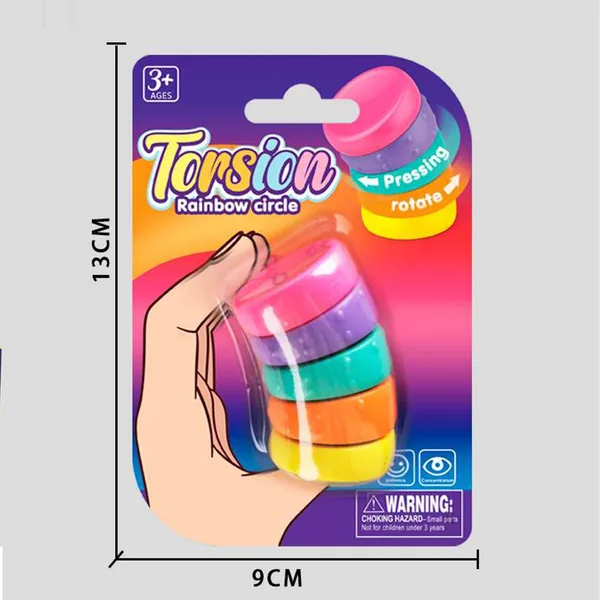 Fidget Spinner Giratorio Twist-and-Spin (24 piezas/caja) – Bloquelandia