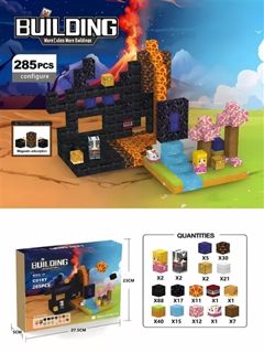 Set de Bloques Magnéticos Lava – 32 Piezas para Construcción Libre, Juego de Roles y Aprendizaje Temprano (Mayoreo)